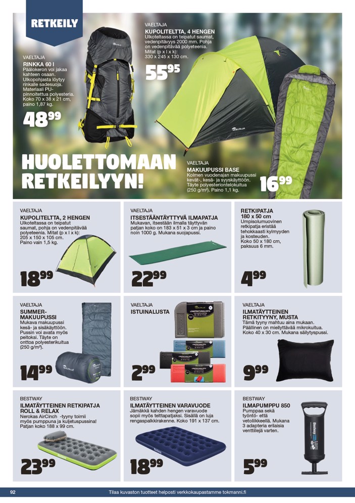 Tokmanni Tokmanni Kesäkuvasto 2026 sivu 92